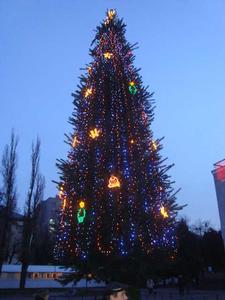 Новогодняя елка г. Черкассы